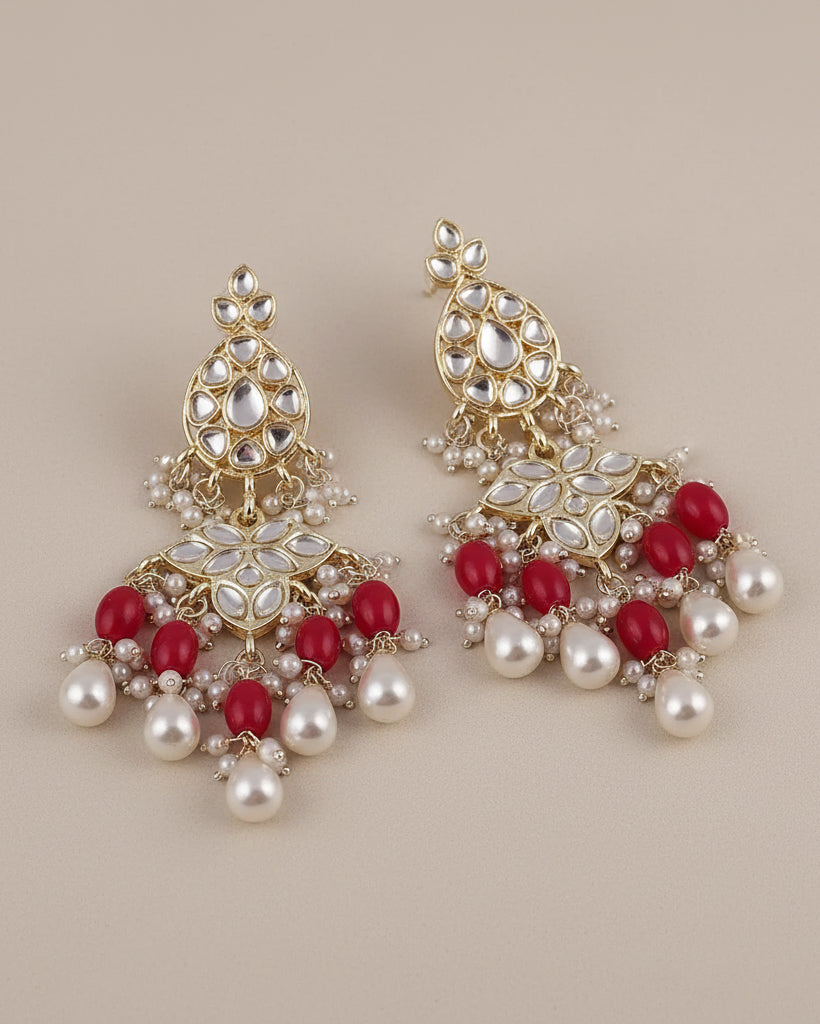 Pink Aarohi Chandbali