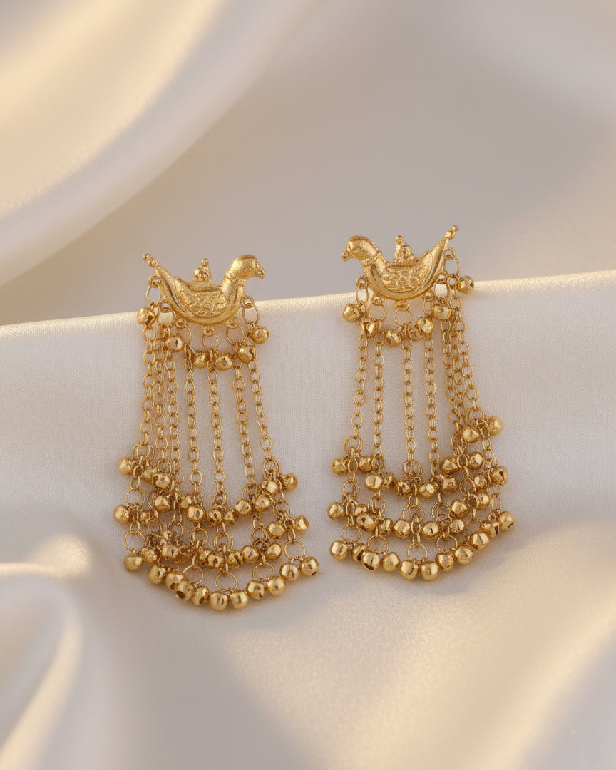 Afsana Kashmiri Look Ghunghru Earring