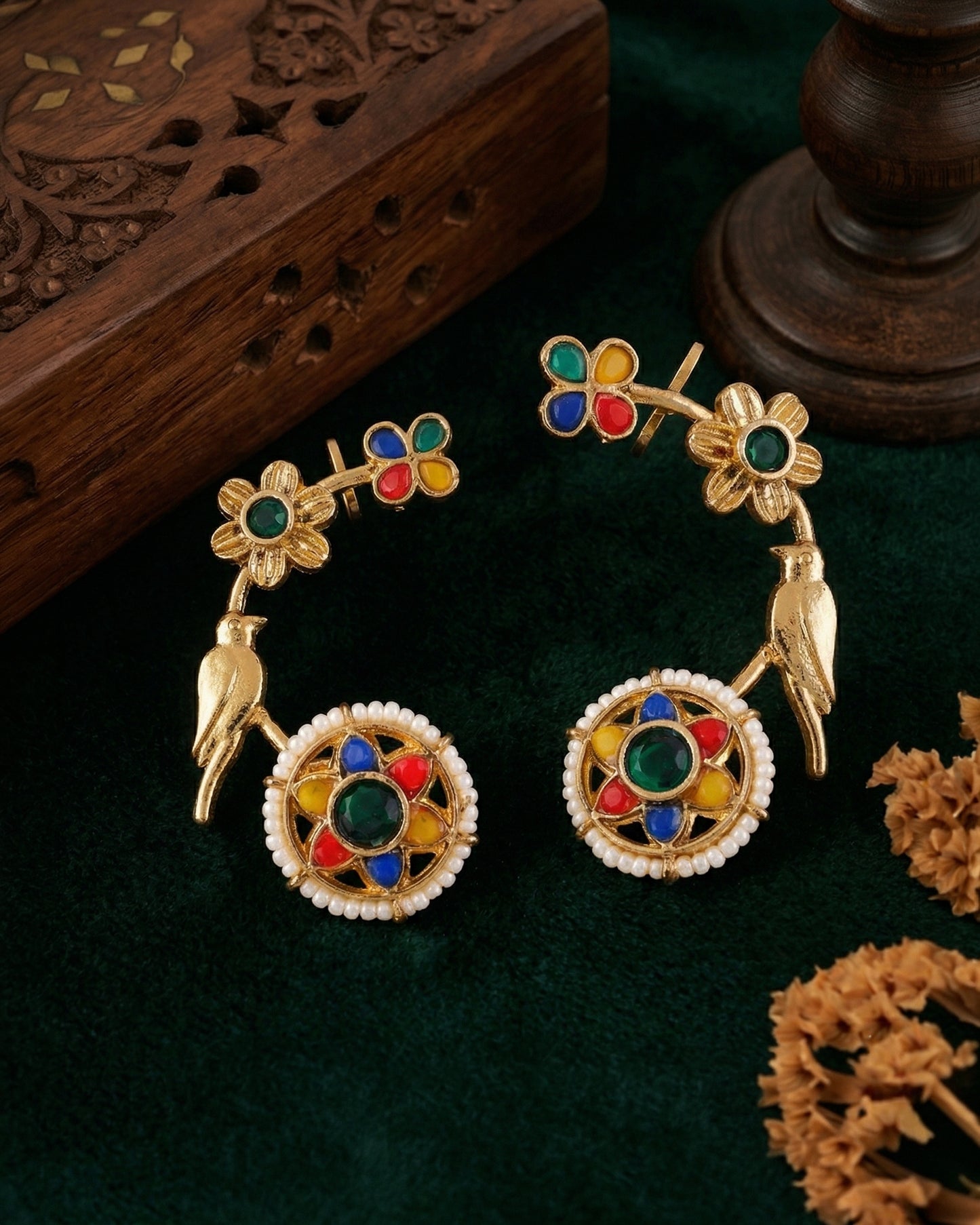 Multi Sanghvi Designer Ear Cuff Earring