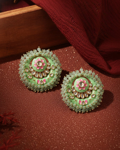 Mint Green Ashu Meena Stud