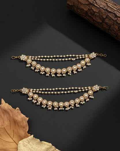 Aarna Mirror Kaan Chain Pair