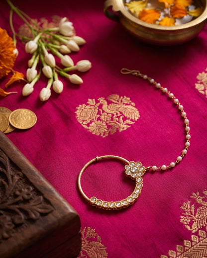 Kanshika Nath Non Pierced Nose Ring