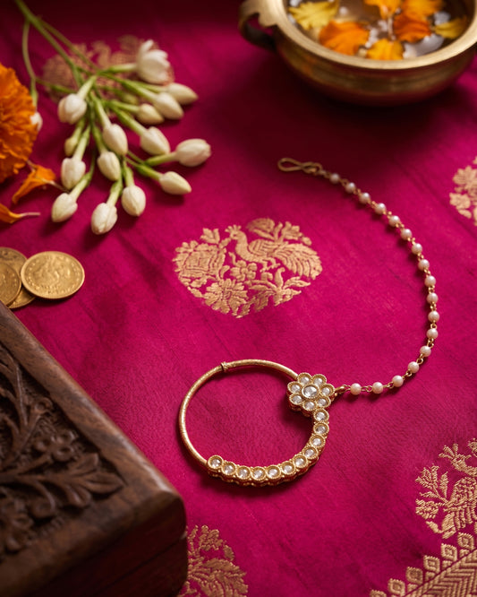 Kanshika Nath Non Pierced Nose Ring