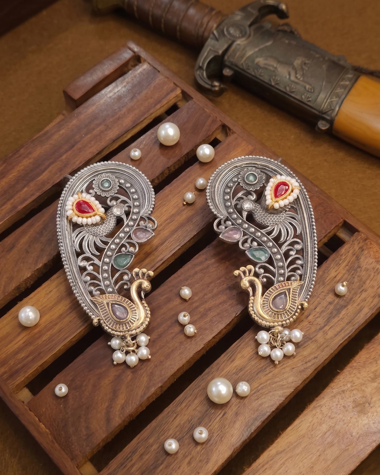 Pastel Aishra Designer Ear Cuff Earring