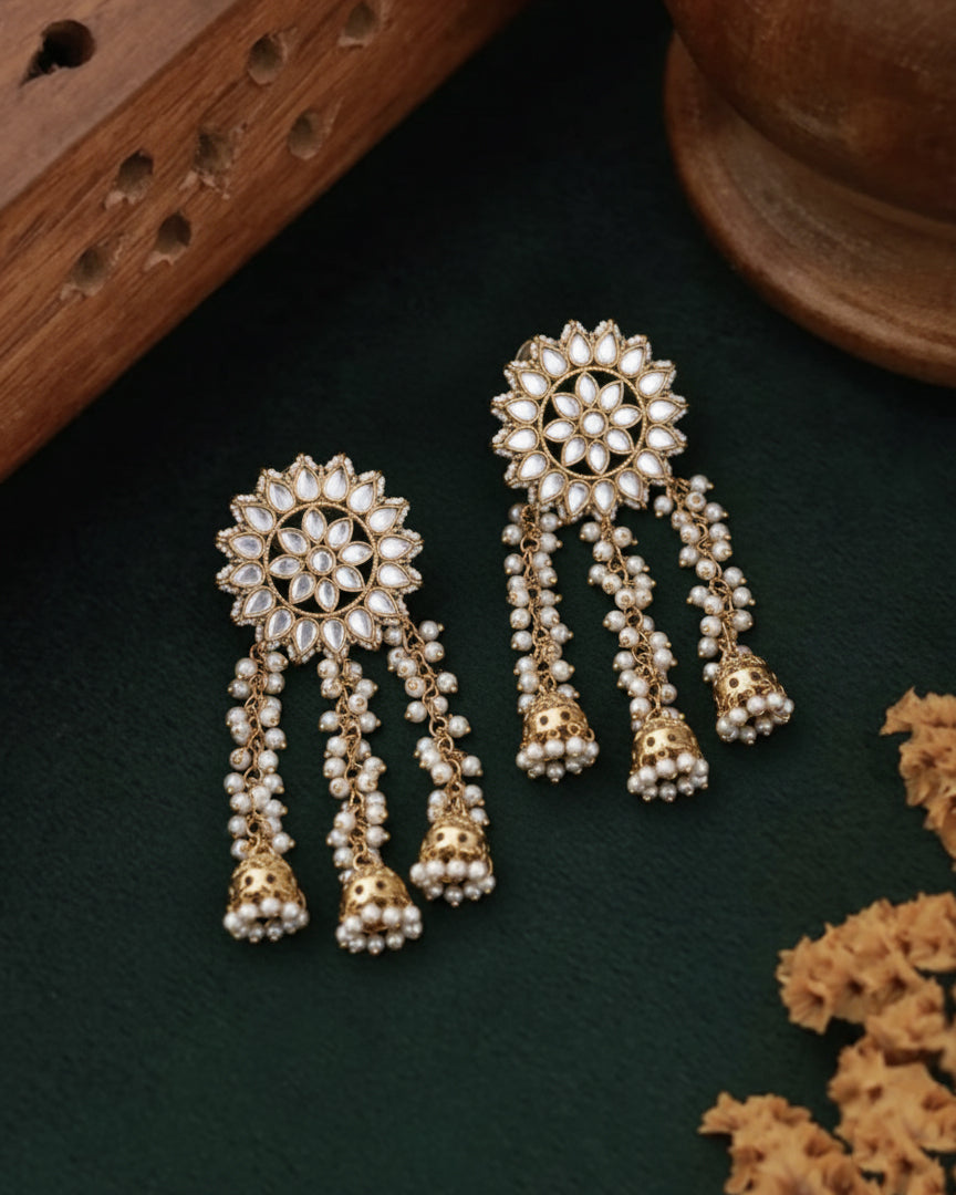 Ishla Designer Jhumki Chandbali