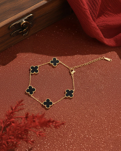 Black Yuna Anti Tarnish Bracelet