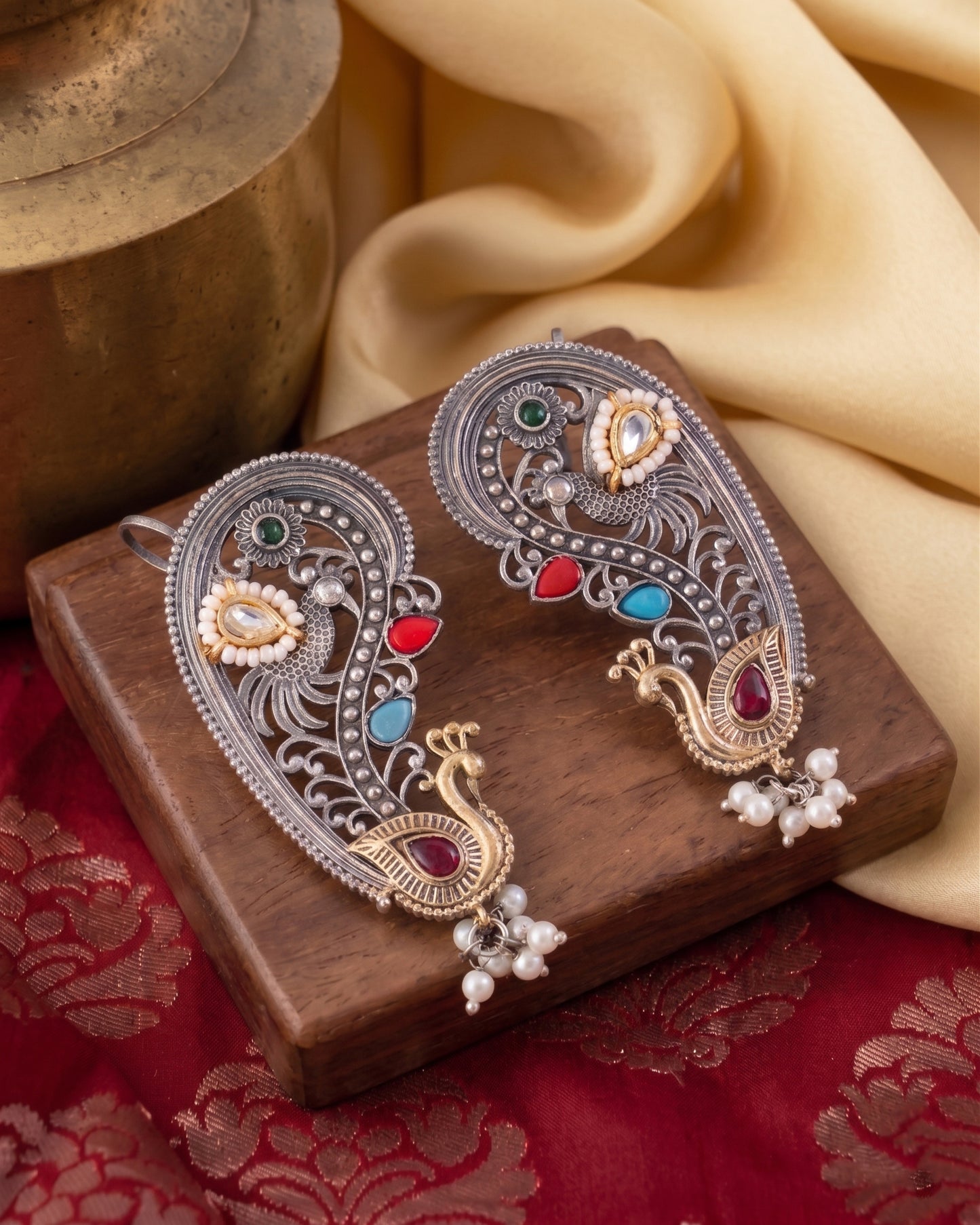 Multi Aishra Designer Ear Cuff Earring