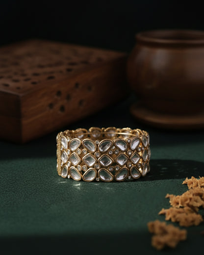 Chahat Polki Dupe Kada - Openable