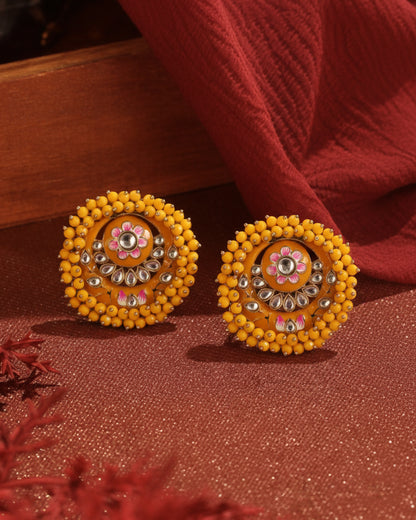 Yellow Ashu Meena Stud