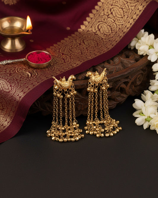 Afsana Kashmiri Look Ghunghru Earring