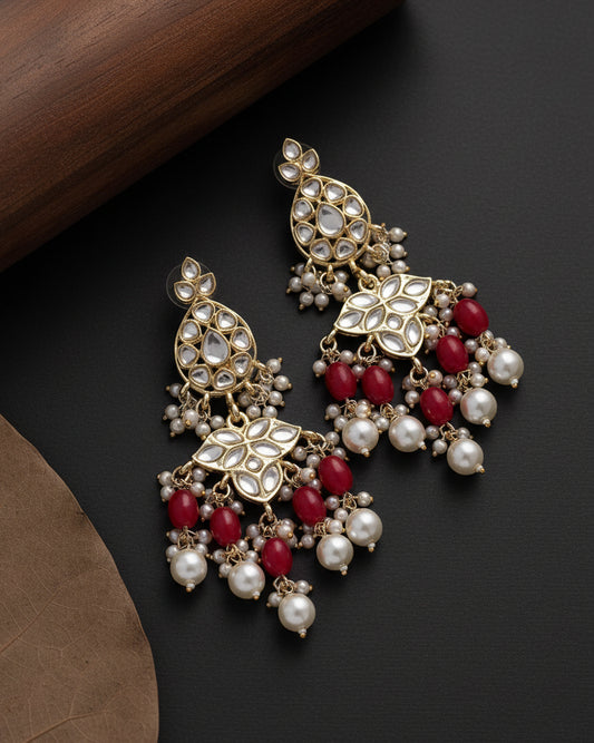 Pink Aarohi Chandbali