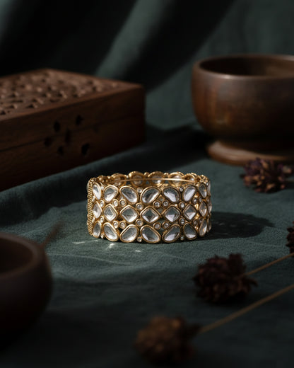 Chahat Polki Dupe Kada - Openable