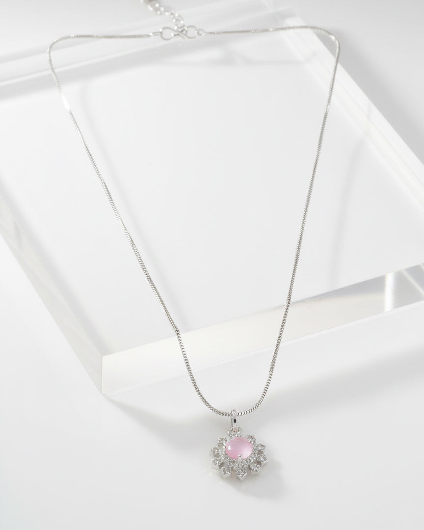 Blush Zeliana AD Pendant Necklace