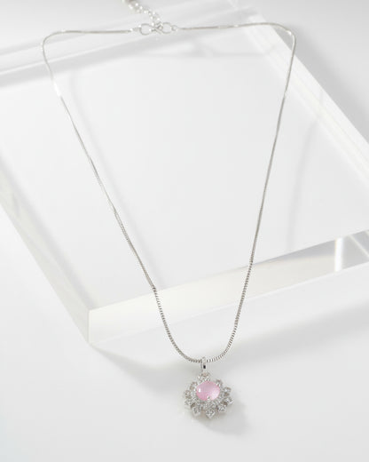 Blush Zeliana AD Pendant Necklace
