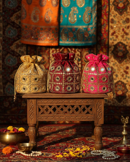 Kuber Jaisalmeri Premium Potli Bag