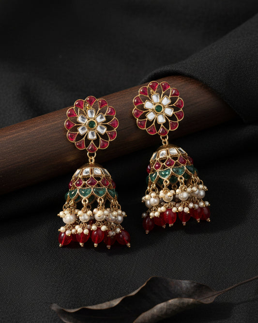 Duo Virat Jhumka with Sahara