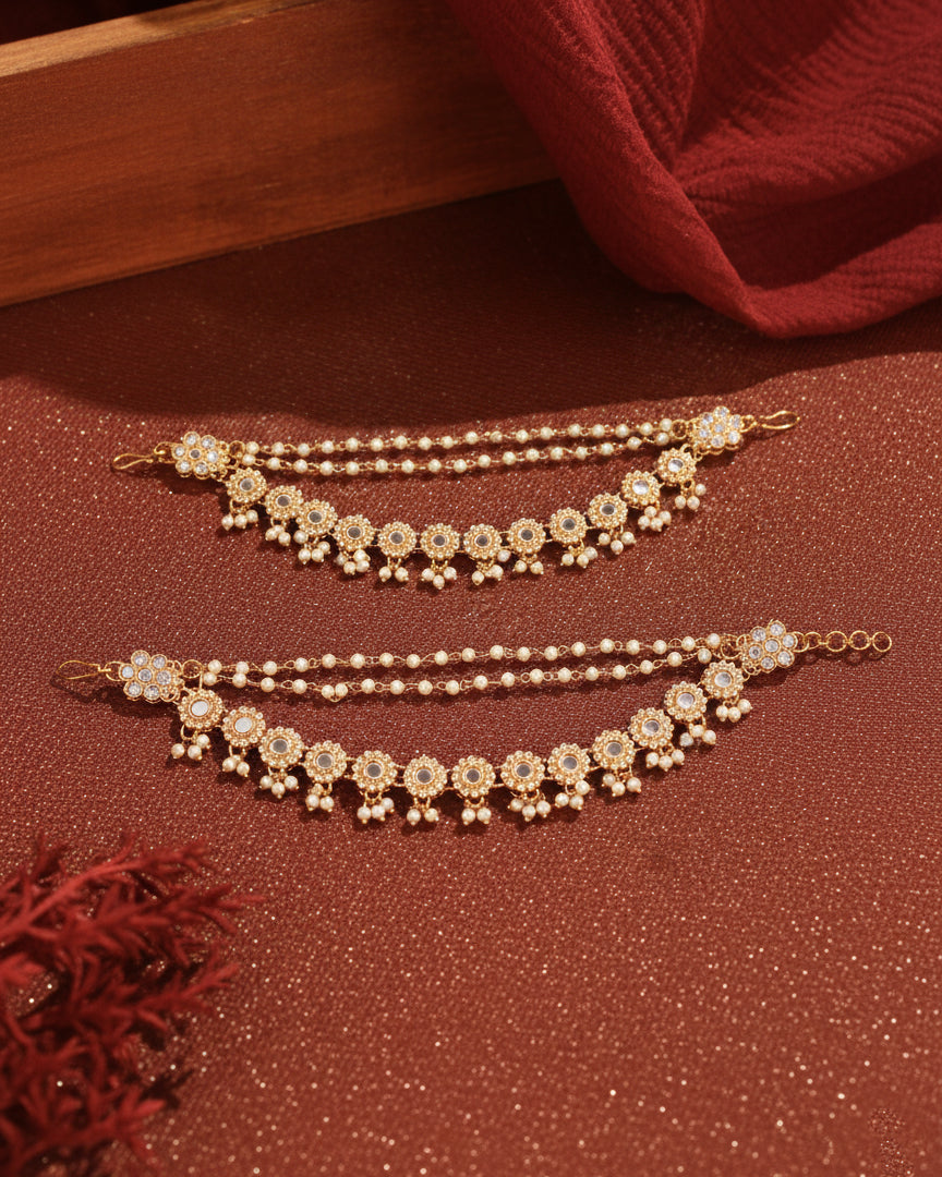 Aarna Mirror Kaan Chain Pair