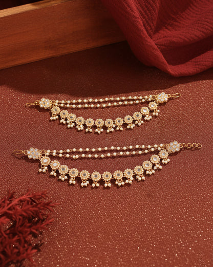 Aarna Mirror Kaan Chain Pair