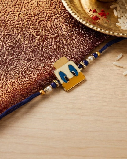 Dolan Duck Rakhi for Brother | Tilak Set Included