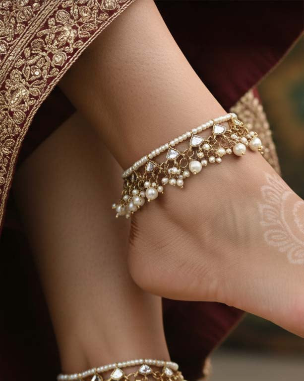 Tarun Kundan Ethnic Payal Anklet