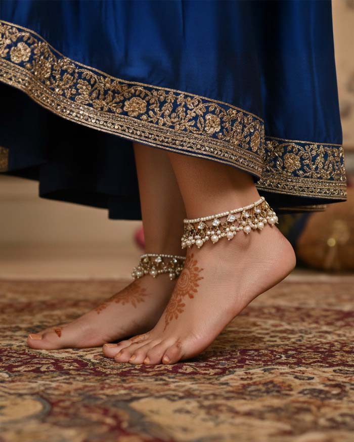 Tarun Kundan Ethnic Payal Anklet