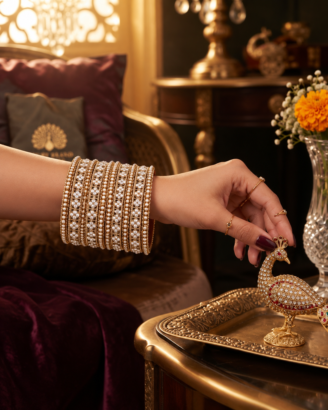 Anuradha Bangle Set