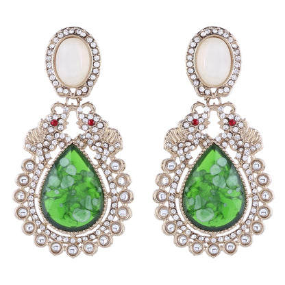 Green Daniel Zircon Earring