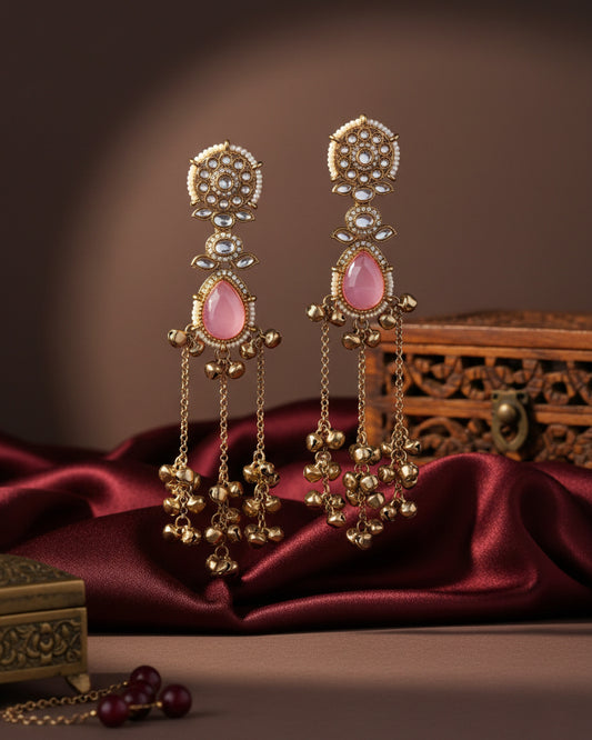 Blush Nakul Kashmiri Look Ghunghru Earring