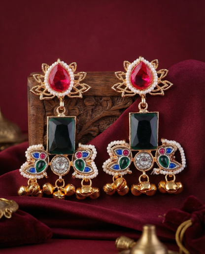 Devapriya Rajwada Brass lookalike Earring