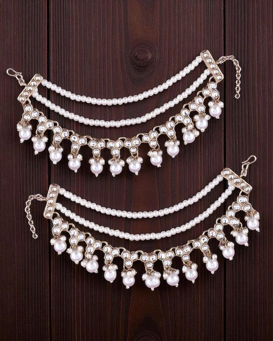 Nita Kundan Kaan Chain Pair