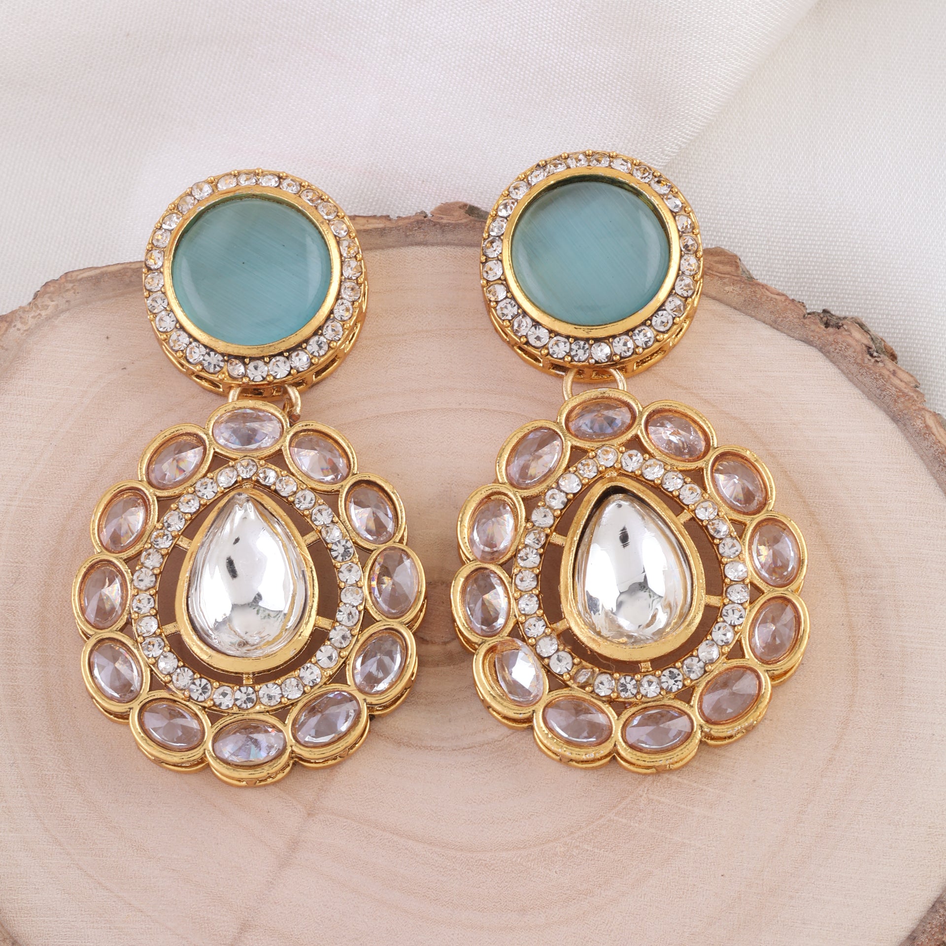Turquoise Oshini Designer Earring