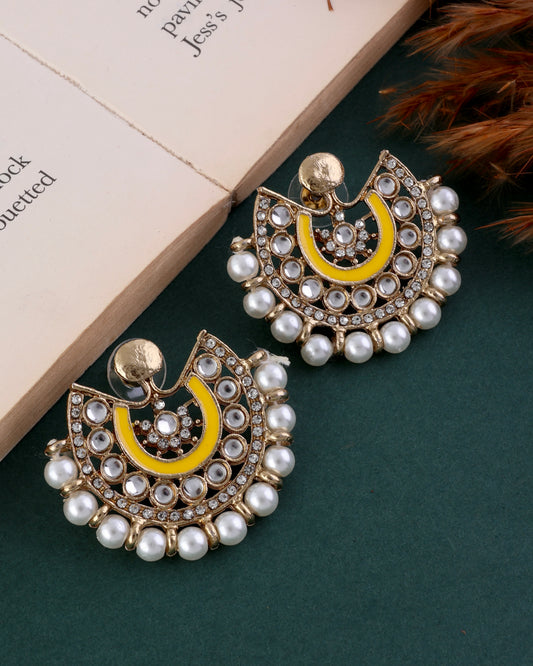 Yellow Nida Stud