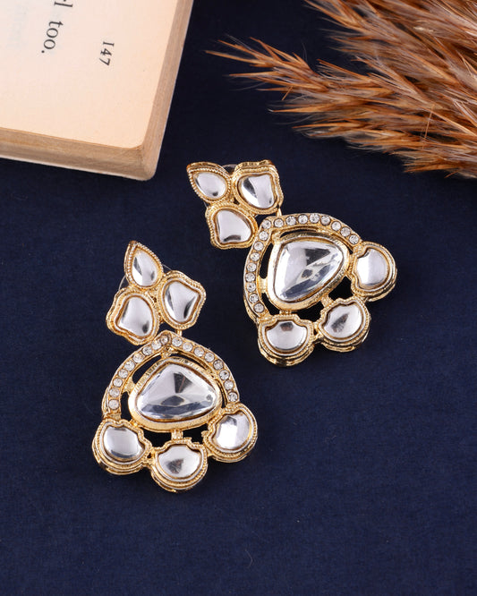 Zair Gold Zircone Earring