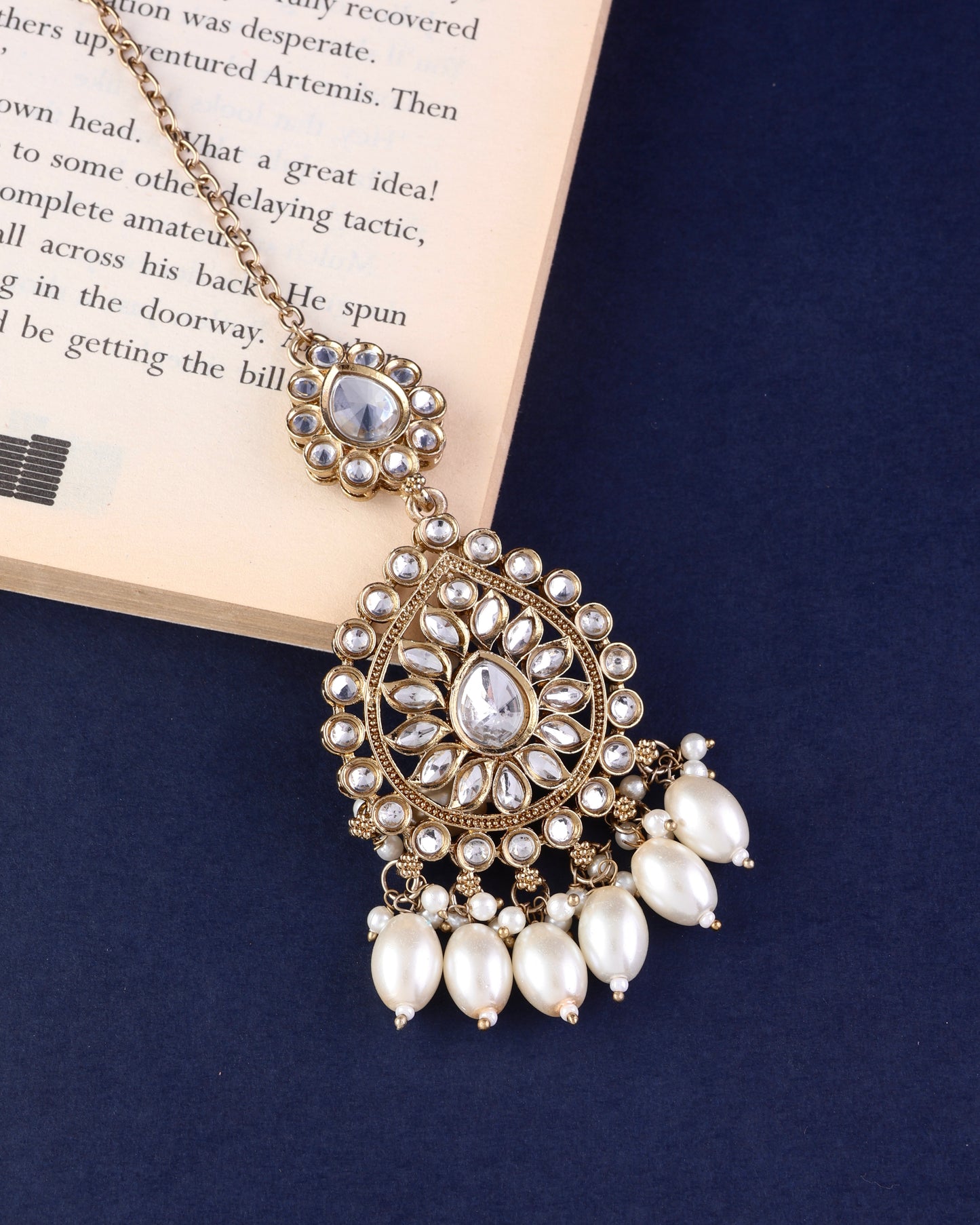 Arhan Necklace Earring with Teeka