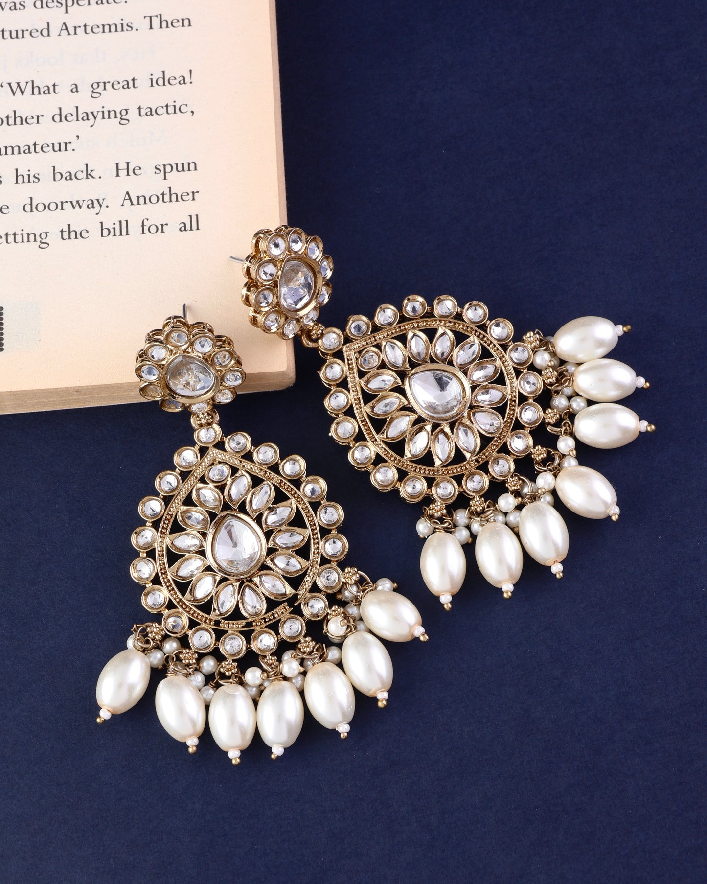 Arhan Necklace Earring with Teeka