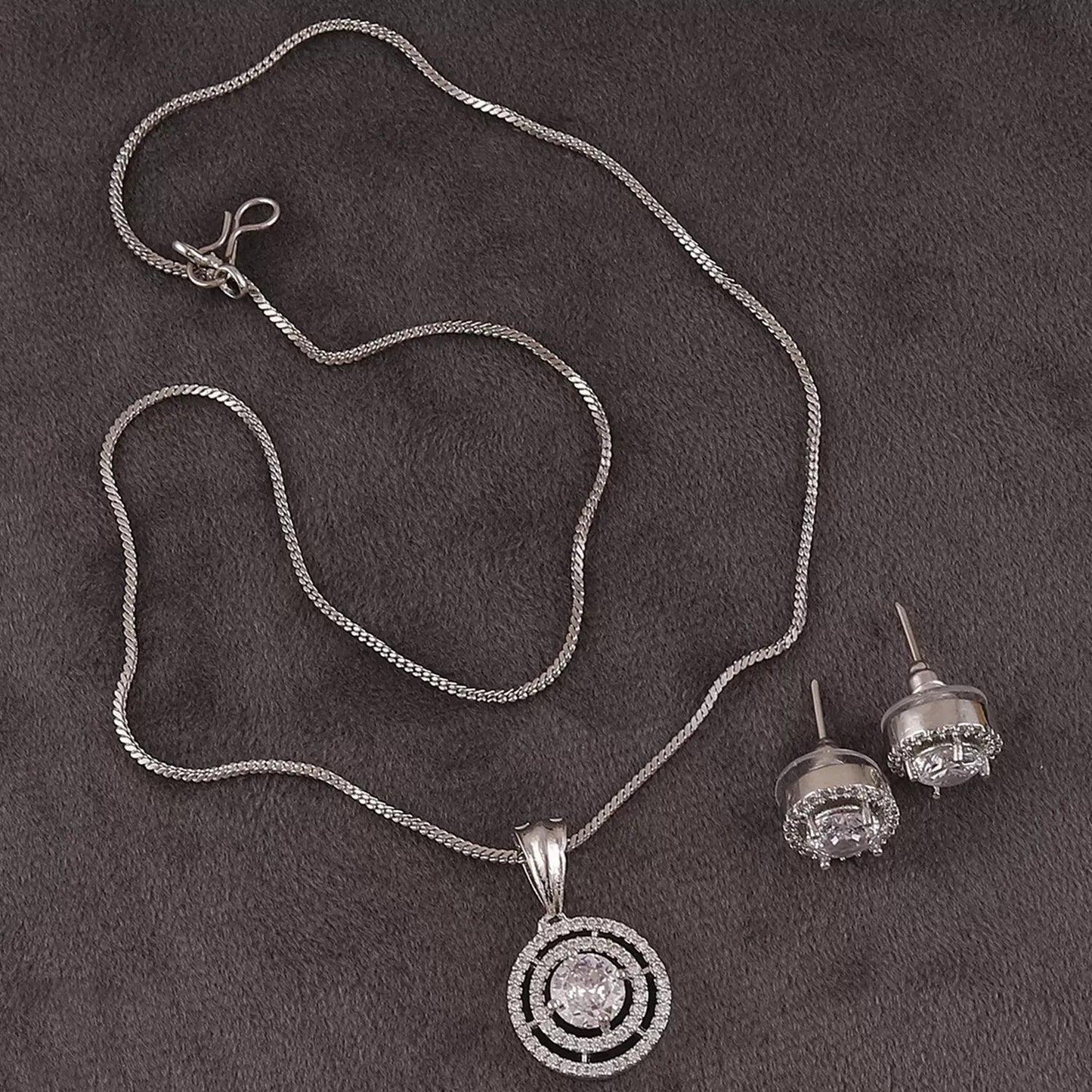 Silver Enea AD Pendant Set