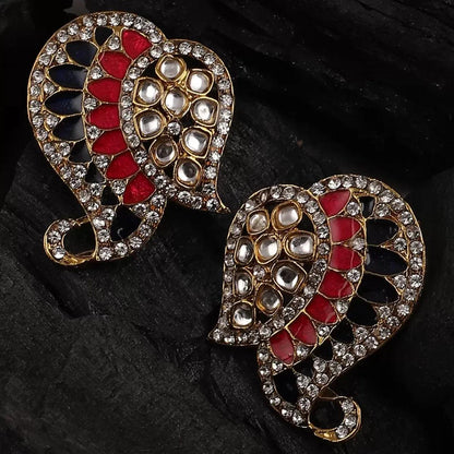 Pink Blue Urfi Stud