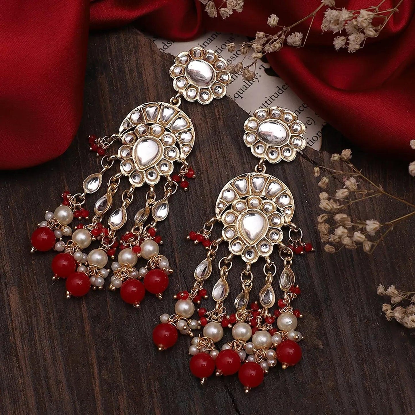 Red Niyam Earring