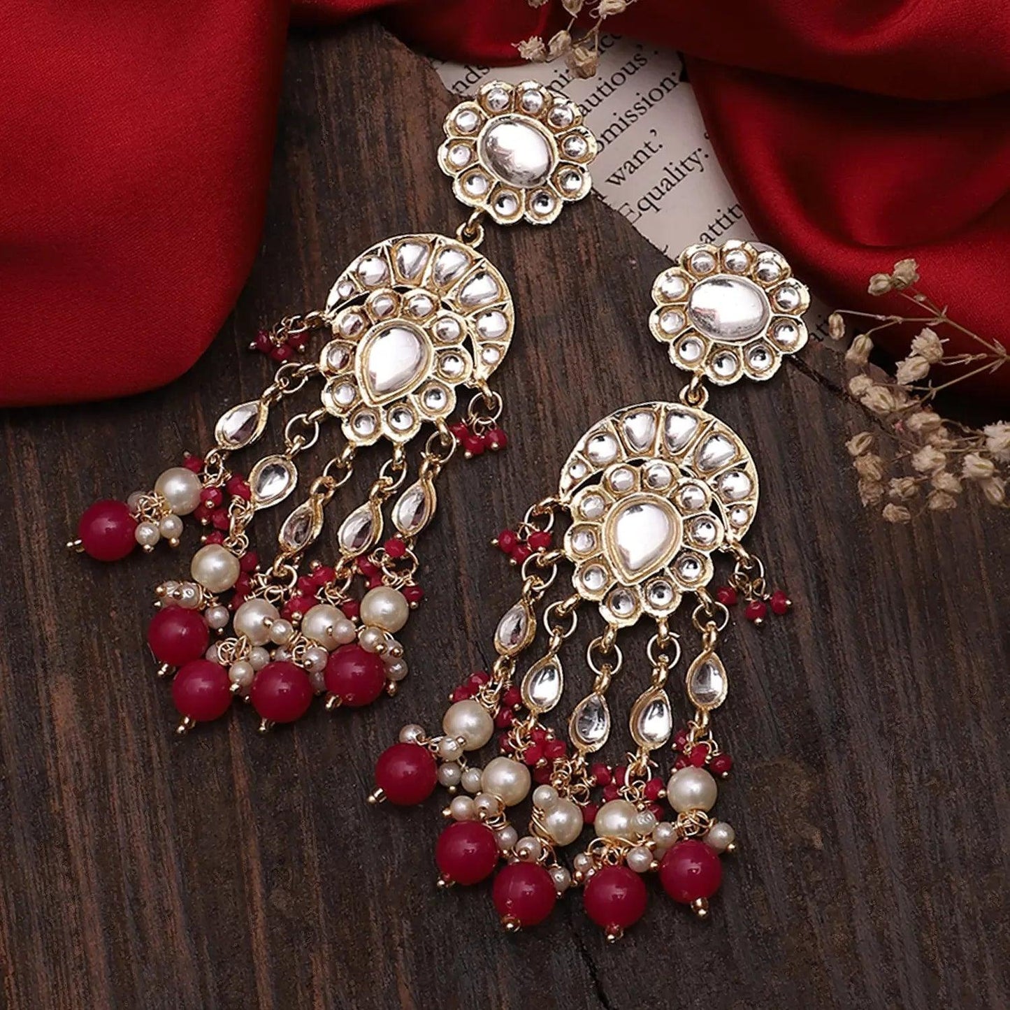 Pink Niyam Earring