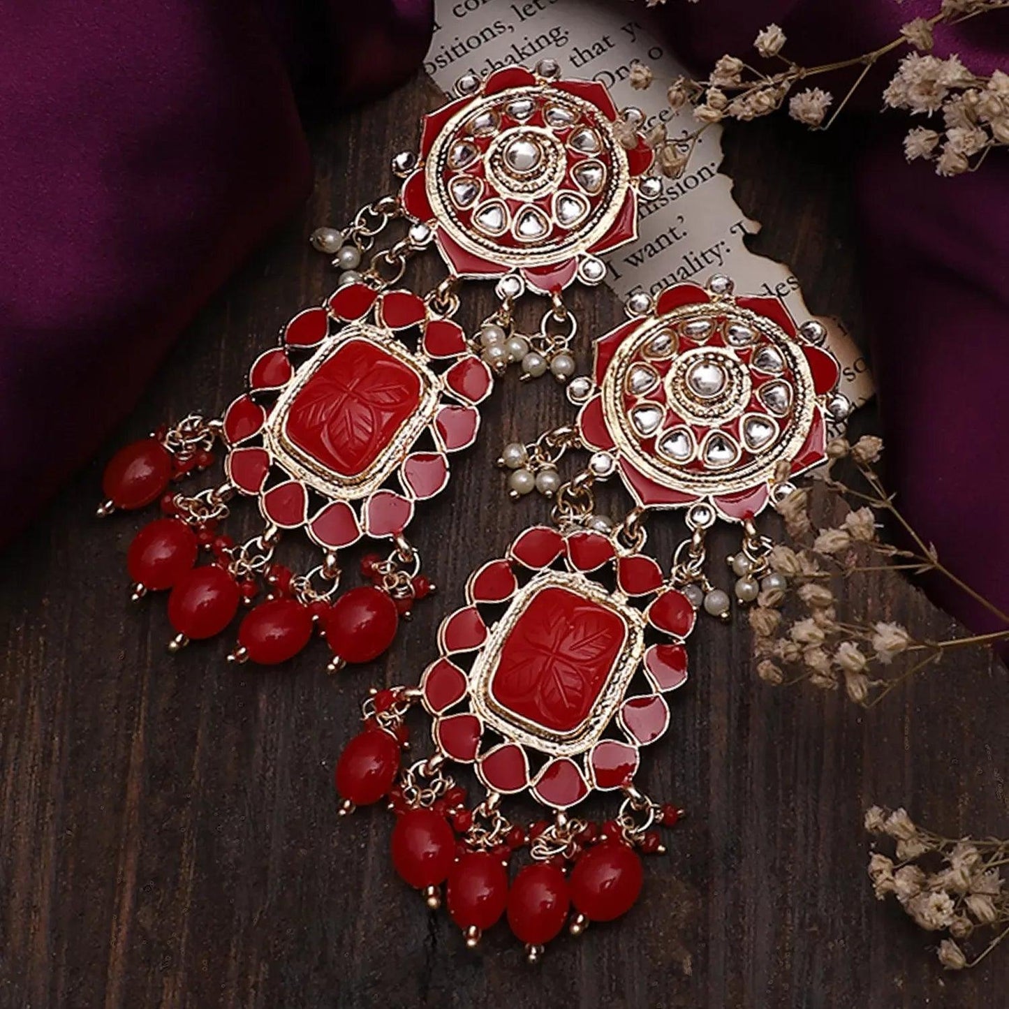 Red Namisa Earring