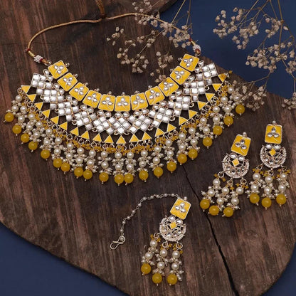 Yellow Anuja Necklace