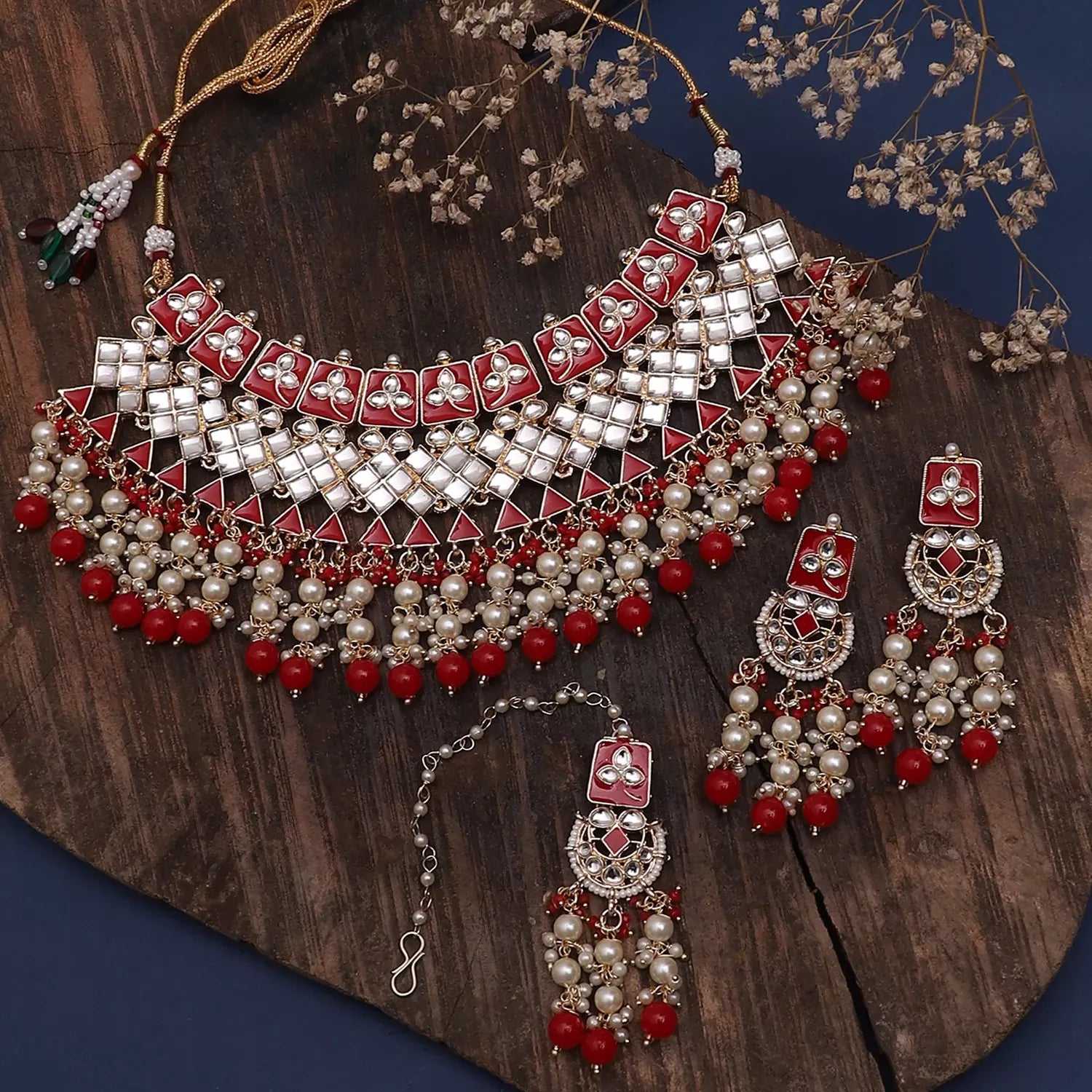 Red Anuja Necklace