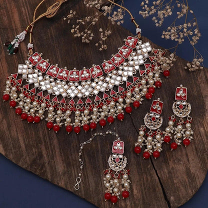 Red Anuja Necklace