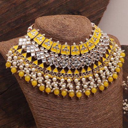 Yellow Anuja Necklace