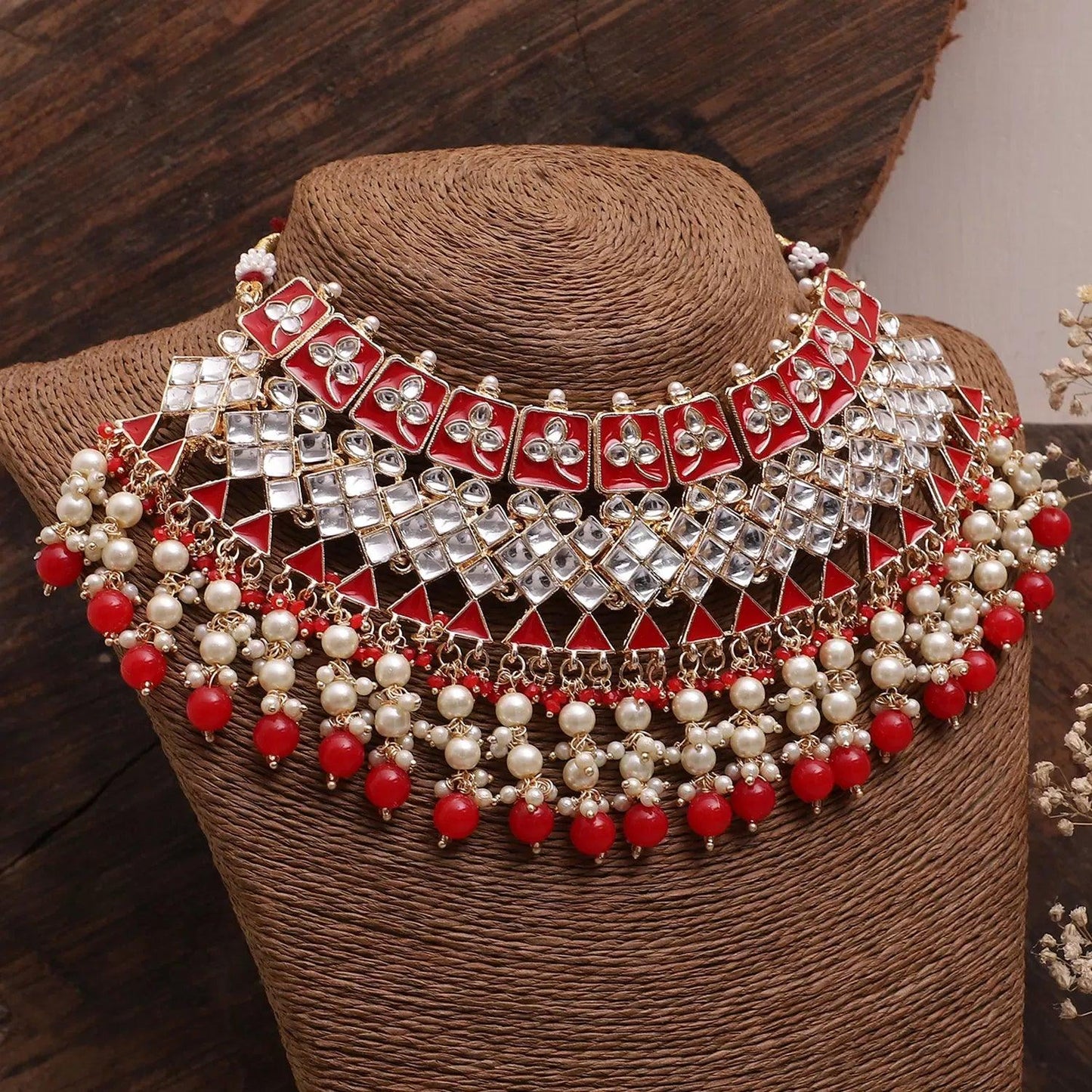 Red Anuja Necklace