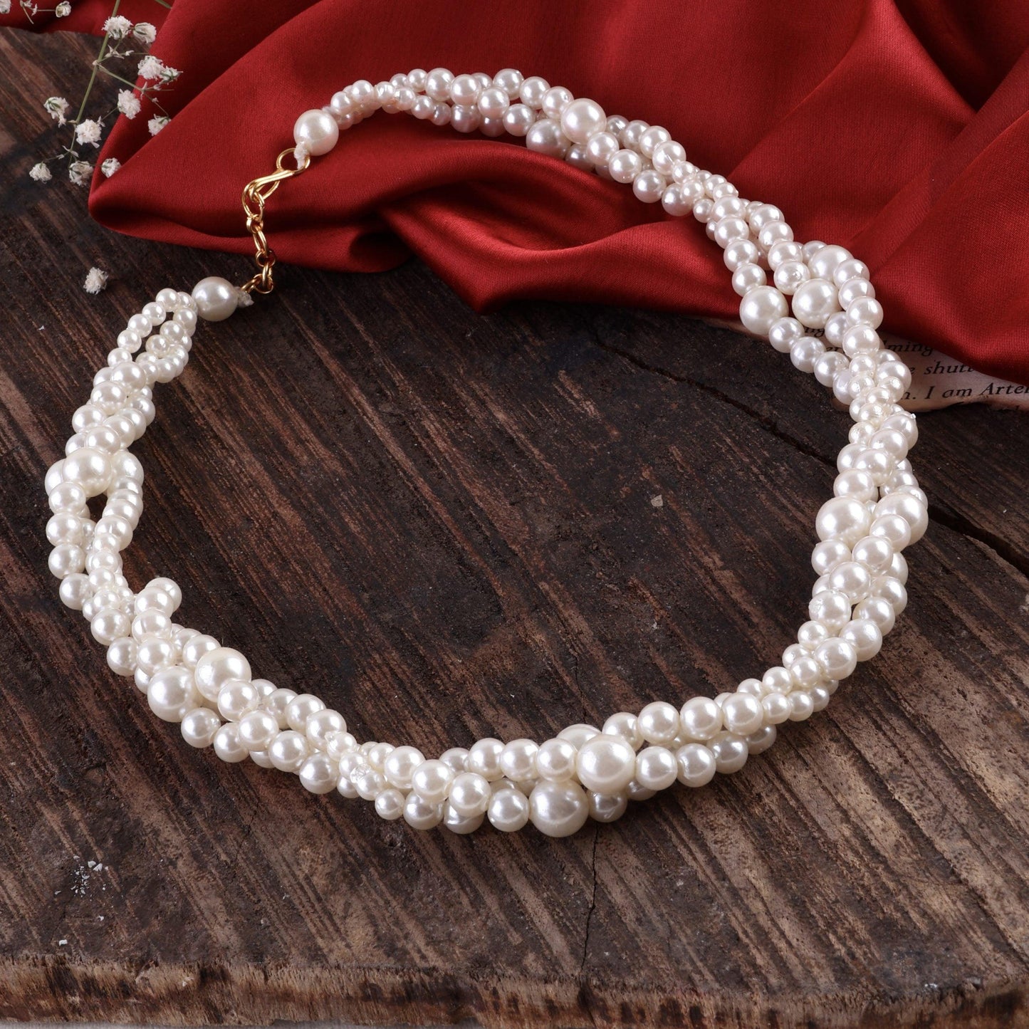 Aarna Pearl Necklace