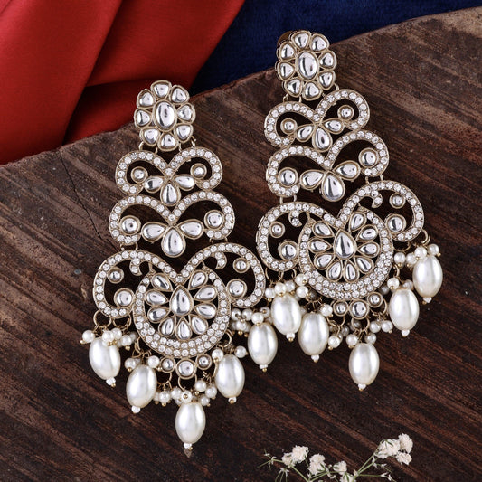 Pearl Zayna Desginer Earring