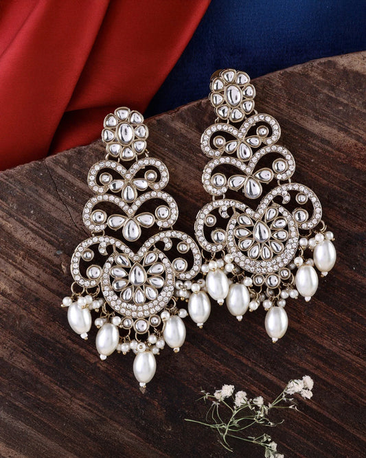 Pearl Zayna Designer Earring