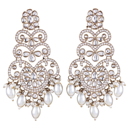 Pearl Zayna Designer Earring