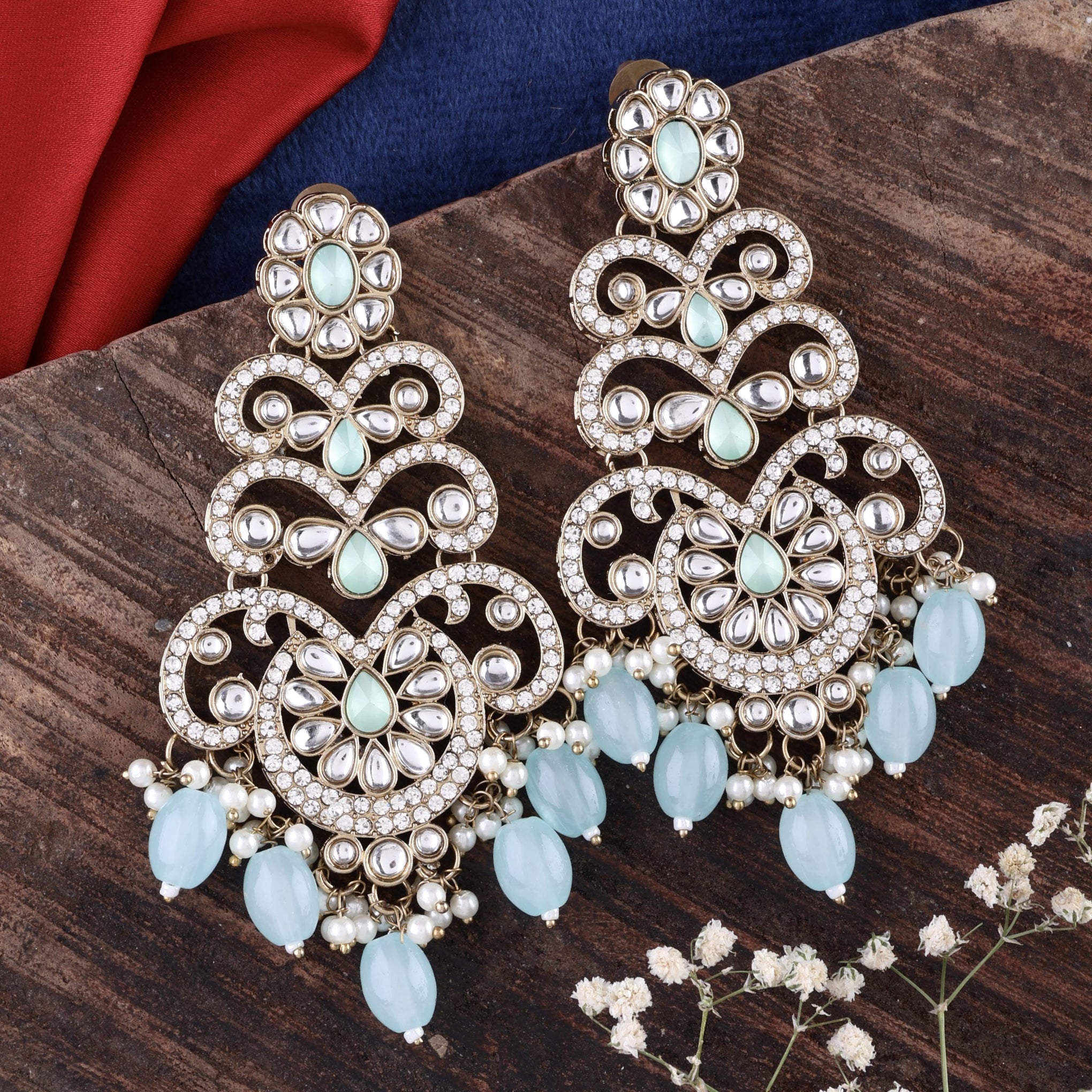 Turquoise Zayna Designer Earring